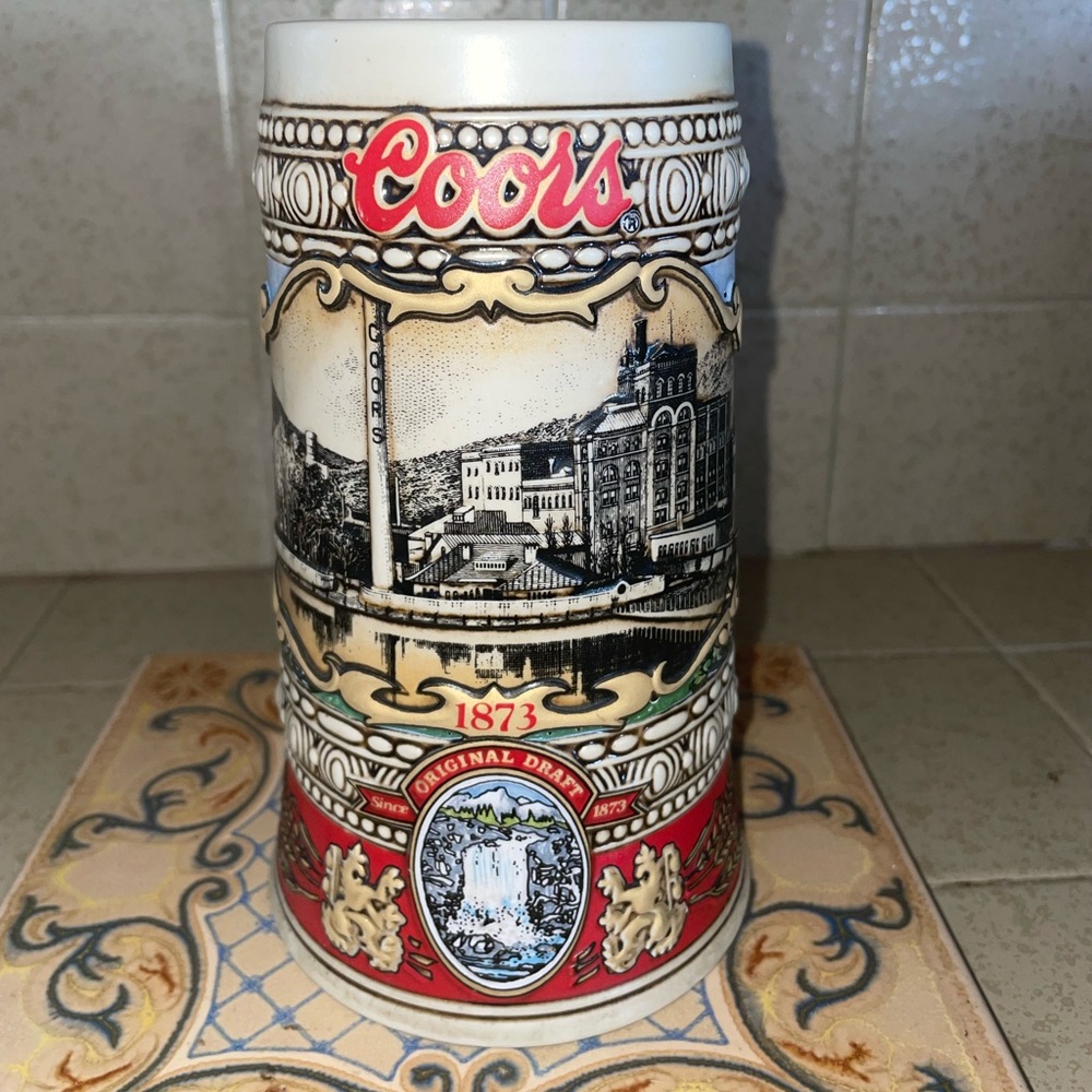 Vintage beer stein